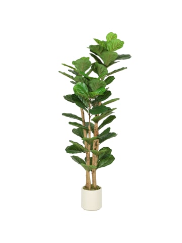 HOMCOM Kunstpflanze in Grün 50L x 50B x 150H cm