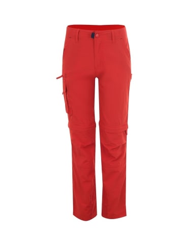 Trollkids Zip-Off Hose "Oppland Slim Fit" in Rot