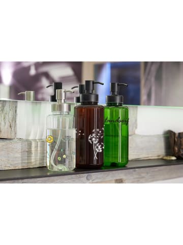 elasto Seifenspender "Superior" in blau/silber - 700 ml