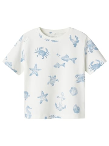 name it Name It T-Shirt Top Fille Cloud Dancer White 104