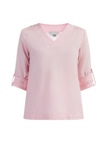 Usha Blusenshirt Mit Spitze in Hellrosa