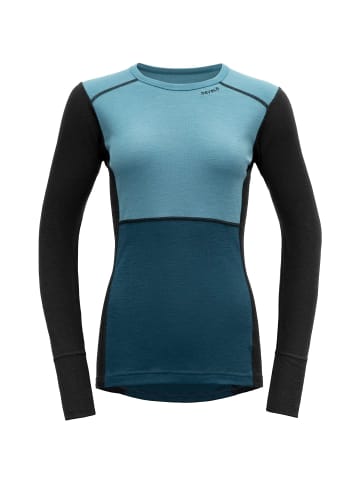 DEVOLD W LAUPARENMERINO 190 SHIRT in Nachtschwarz