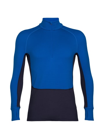 icebreaker Longsleeve 260 ZoneKnit in Azurblau