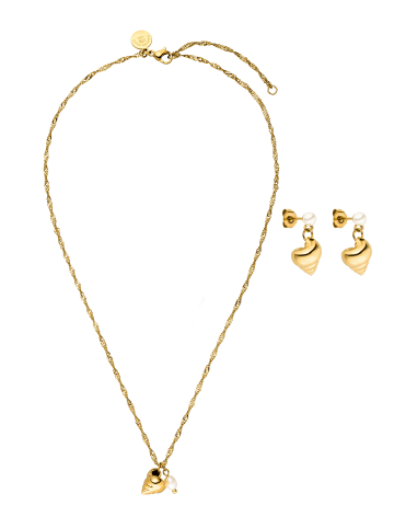 PURELEI 2tlg. Schmuckset Mahina Club Seashore in Gold