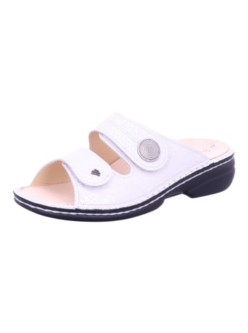 Finn Comfort Pantoletten SANSIBAR in white/silver