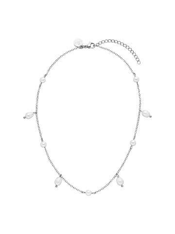 PURELEI Choker Pearl Drop 40 cm in Silber