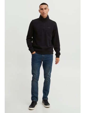 BLEND Troyer Halfzip sweatshirt 20714493 in schwarz