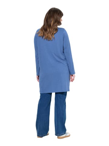 Ulla Popken Longshirt in helles segelblau