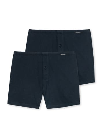 Schiesser Boxer Shorts in Dunkelblau