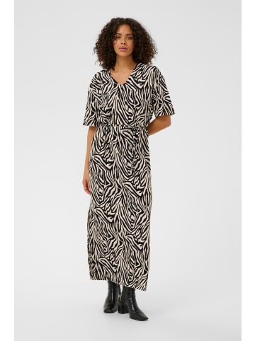 Kaffe Jerseykleid KAivanna Loose fit in Moonstruck/Black Graphic