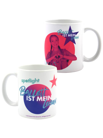 United Labels Nickelodeon Spotlight Tasse - Ballett ist mein Leben  320 ml in weiß