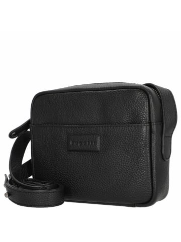 Bugatti Elsa - Schultertasche S Leder 18.5 cm (black) in schwarz