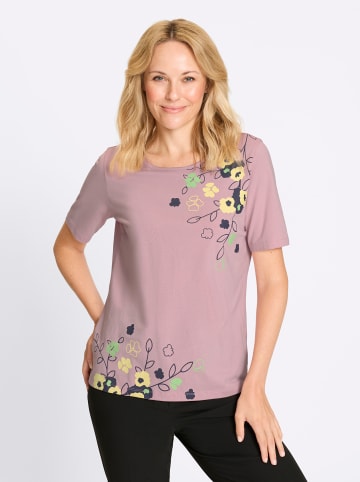 Sieh an! Kurzarm-Shirt in rosé-marine