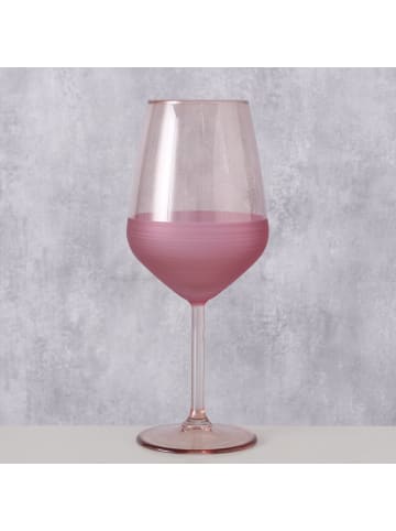 Boltze Weinglas Moluna in rosa