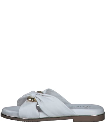 Marco Tozzi Pantolette Pantolette in weiß