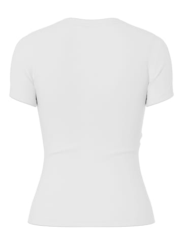 Pieces T-Shirt in Bright White
