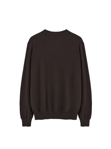 Polo Club Pullover MAN RIGBY GO U WOOL KOI LONG SLEEVE REGULAR FIT in Dunkle Schokolade