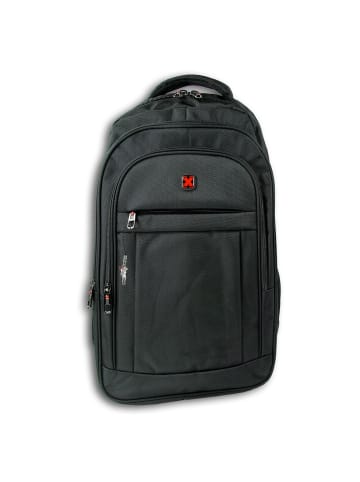 Travel n meet Polyester Freizeitrucksack Travel N Meet Rucksack schwarz ca. 37cm