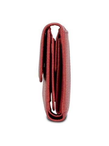 Jost Vika Geldbörse RFID Schutz Leder 10.5 cm red