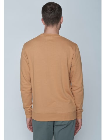 GreenBomb Sweatshirt Bike Leave in Haselnuss