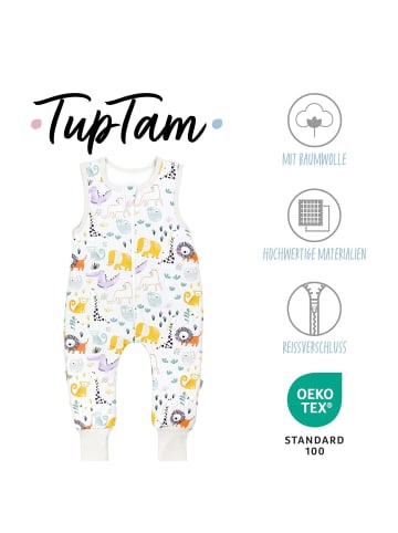 TupTam Baby Ganzjahresschlafsack mit Beinen 2,5 Tog in gelb