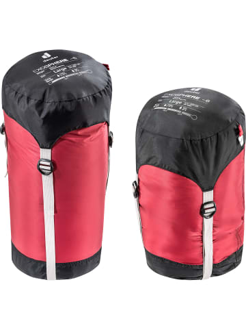 Deuter Kunstfaserschlafsack Exosphere -6° L in Dunkelrot