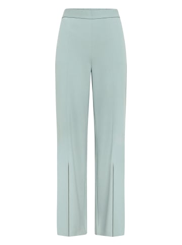 Zero  Stoffhose mit Schlitz vorn in Silver Blue