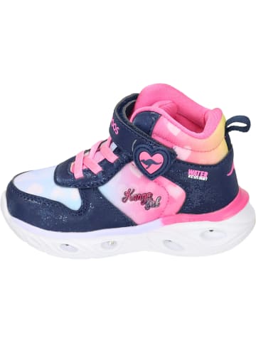 Kangaroos Freizeit Stiefel in dk navy/daisy pink