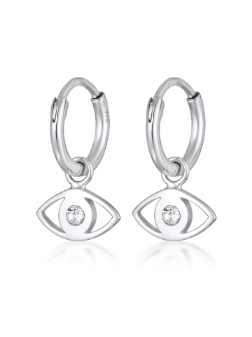 Elli Ohrringe 925 Sterling Silber Evil Eye in Silber