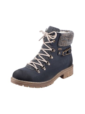 rieker Schnürstiefel in pazifik/anthrazit/graphit