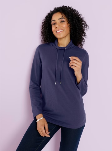 Sieh an! Langarm-Shirt in marine