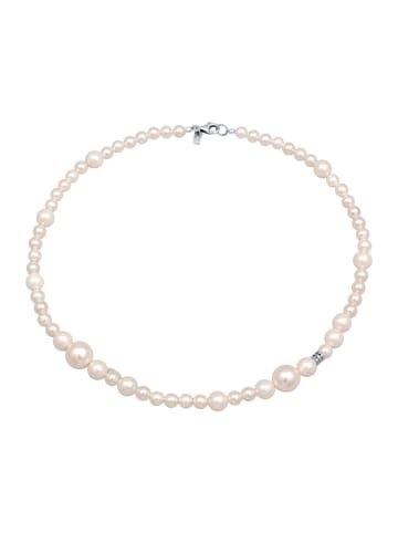 KUZZOI Halskette 925 Sterling Silber in Weiß