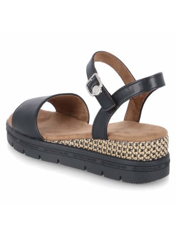 Tom Tailor Sandalette in schwarz