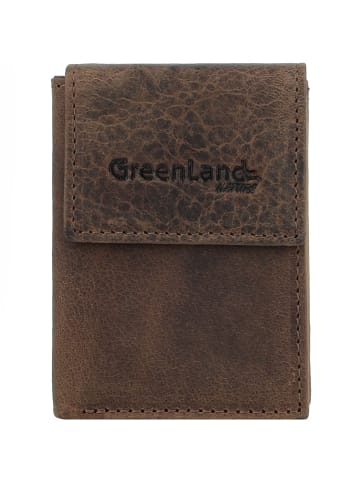 Greenland Nature Montenegro Geldbörse RFID Leder 7 cm in natur