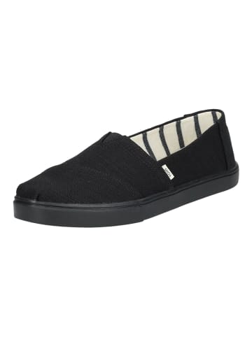 TOMS Slipper in Schwarz