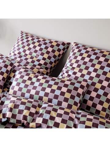 Elegante Bettwäsche Scrabble in merlot