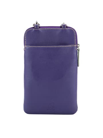 MYWALIT Handytasche Leder 13 cm in orchid