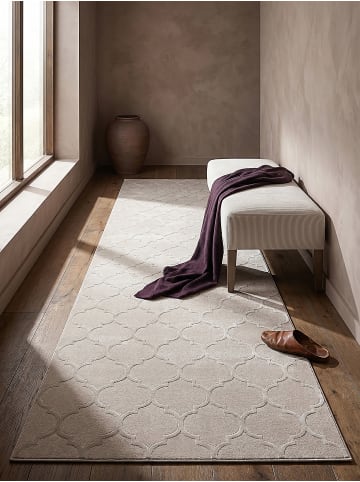 KADIMA DESIGN Läufer Orientalisch pflegeleicht Wohnzimmer Schlafzimmer Flur Wohnraum in Beige