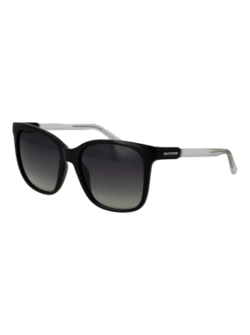 Skechers Damen Sonnenbrillen Quadrat Schwarz