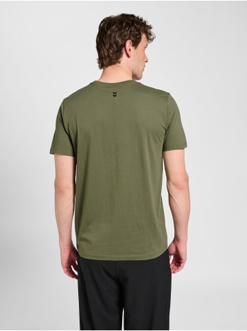 Hummel T-Shirt Hmlpulse Lebensstil Herren in DEEP LICHEN GREEN