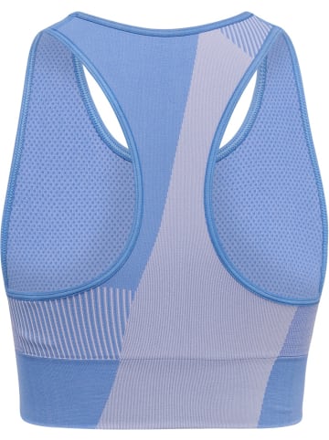 Hummel Sportshirt "Mt Unite Seamless Sports Top" in Blau