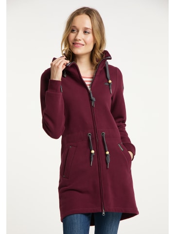 Schmuddelwedda Sweatjacke in Bordeaux