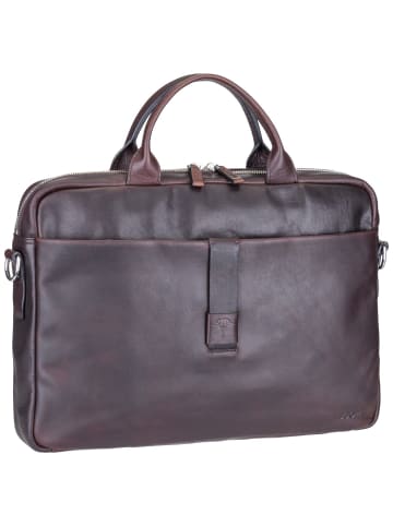 JOOP! Aktentasche Loreto Pandion BriefBag SHZ in Seal Brown