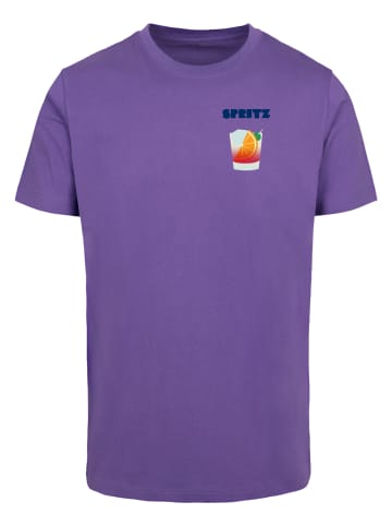 Mister Tee Mister Tee Herren Vintage Spritz Tee in ultraviolet
