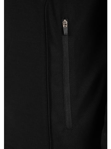 SMILODOX Kapuzen Trainingsjacke Basic Denzo in Schwarz