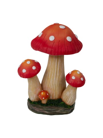 näve LED Solarleuchte "FUNGO" in multicolor - (L)17.7 cm x (B)12 cm x (H)23 cm