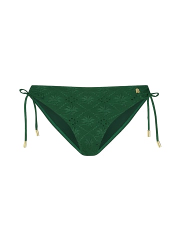 Beachlife Bikini höschen Green Embroidery in green