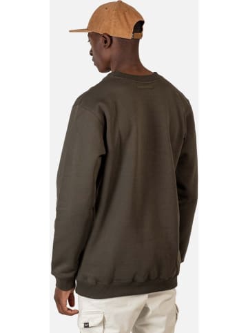 Reell Pullover "Regular Logo Crewneck" in Grün