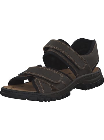 rieker Klassische Sandalen in braun/schwarz