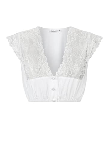 Stockerpoint Stockerpoint Dirndlbluse Aveline in weiss